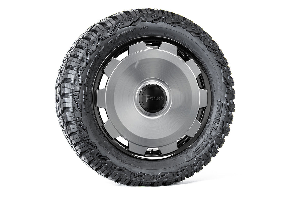 CTM 22" Tesla Cybertruck Fully Forged Monoblock Tesla Wheel and Tire Package (Set of 4)