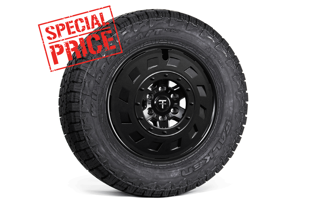 Tesla Cybertruck TCT 20" AeroMaxx Wheel and Tire Package (Set of 4) Overstock Blowout Special!