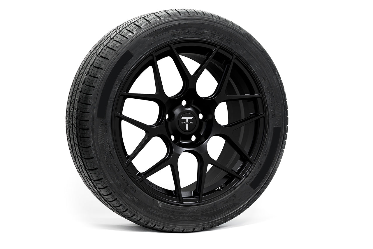 TXL117 18" Tesla Model Y Fully Forged Lightweight Tesla Wheel and Tire Package (Set of 4)