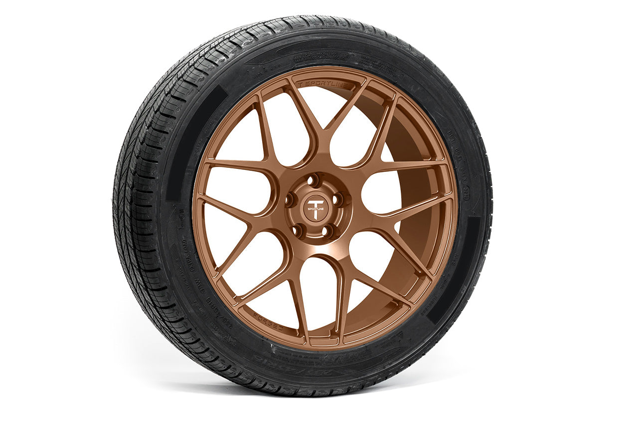 TXL117 18" Tesla Model Y Fully Forged Lightweight Tesla Wheel and Tire Package (Set of 4)