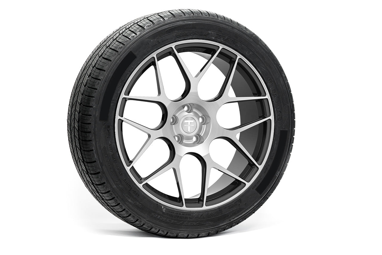 TXL117 18" Tesla Model Y Fully Forged Lightweight Tesla Wheel and Tire Package (Set of 4)