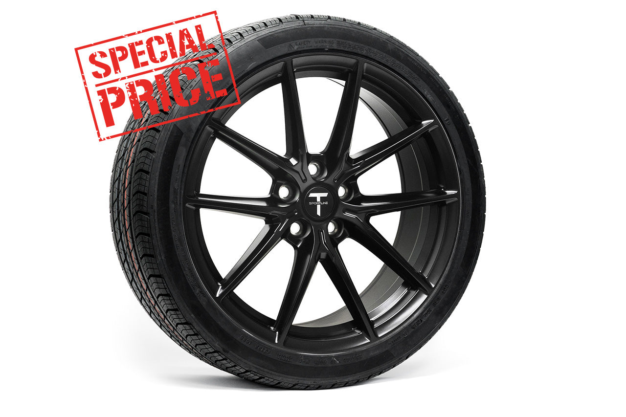 Tesla Model 3 TSF 19" Wheel and Tire Package (Set of 4) Overstock Blowout Special!