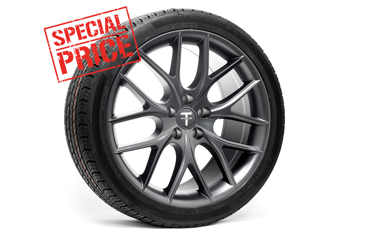 Tesla Model 3 TSR 19" Wheel and Tire Package (Set of 4) Open Box Special!