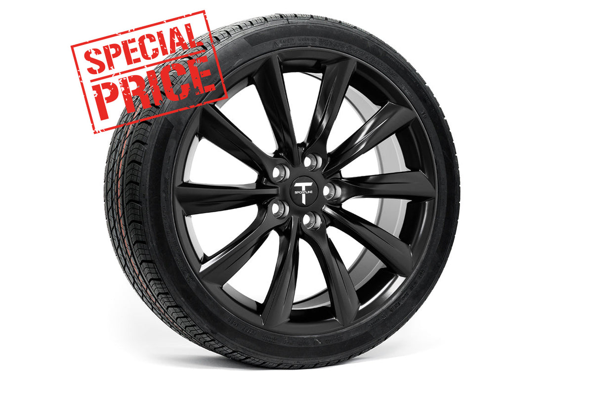 Tesla Model Y TST 19&quot; Wheel and Tire Package (Set of 4) Open Box Special!