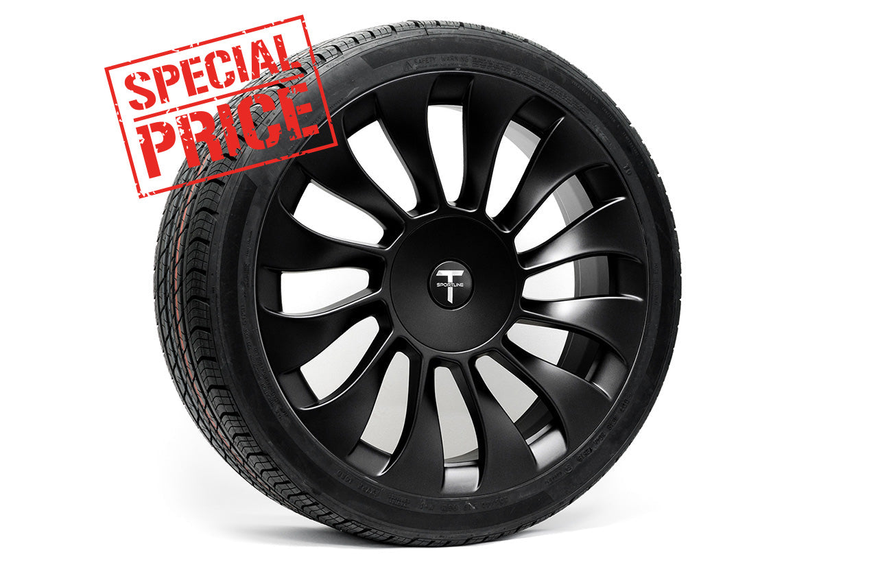 Tesla Model Y TSV 19" Wheel and Tire Package (Set of 4) Open Box Special!