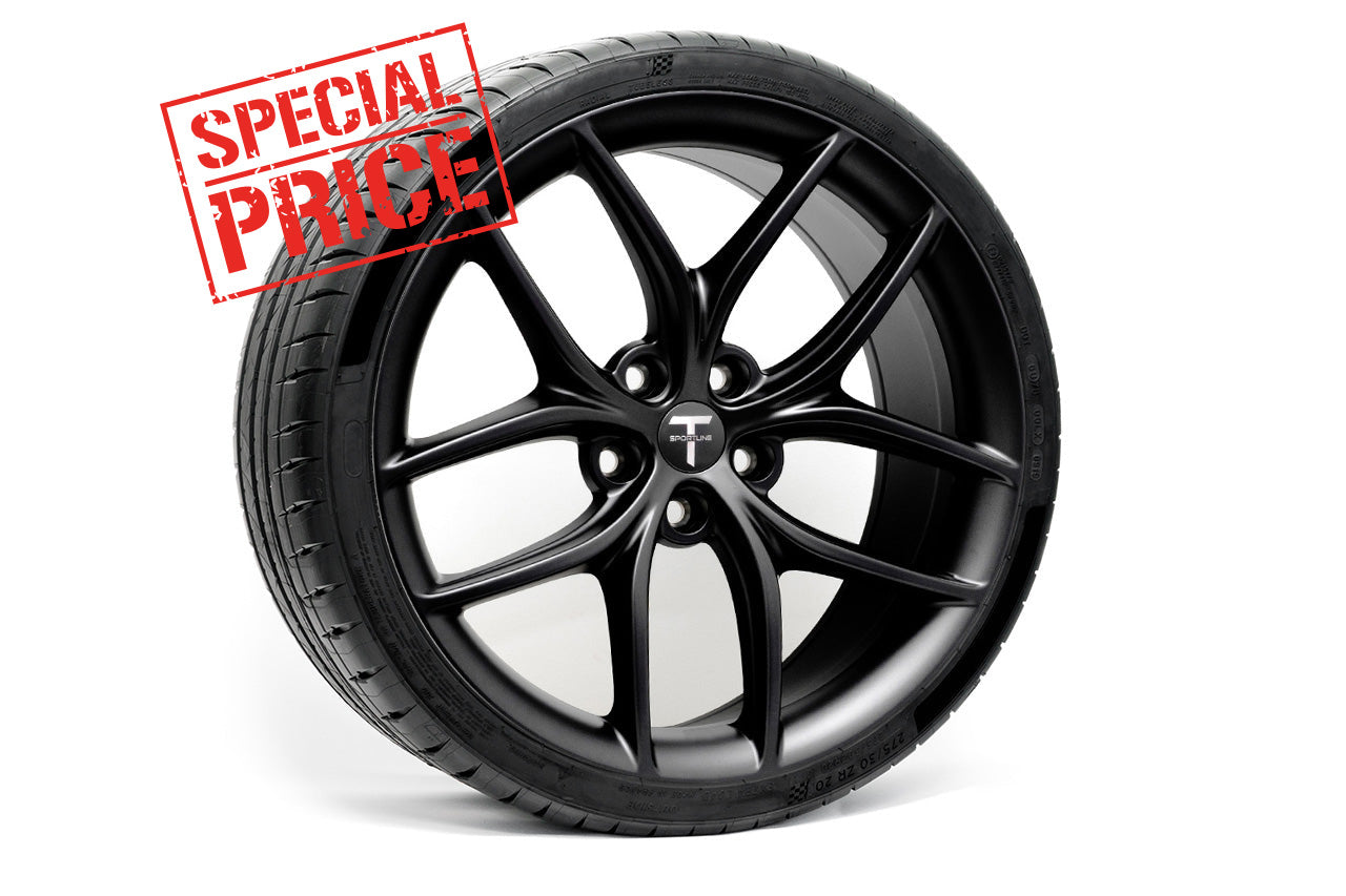 Tesla Model 3 TS5 20" Wheel and Tire Package (Set of 4) Open Box Special!