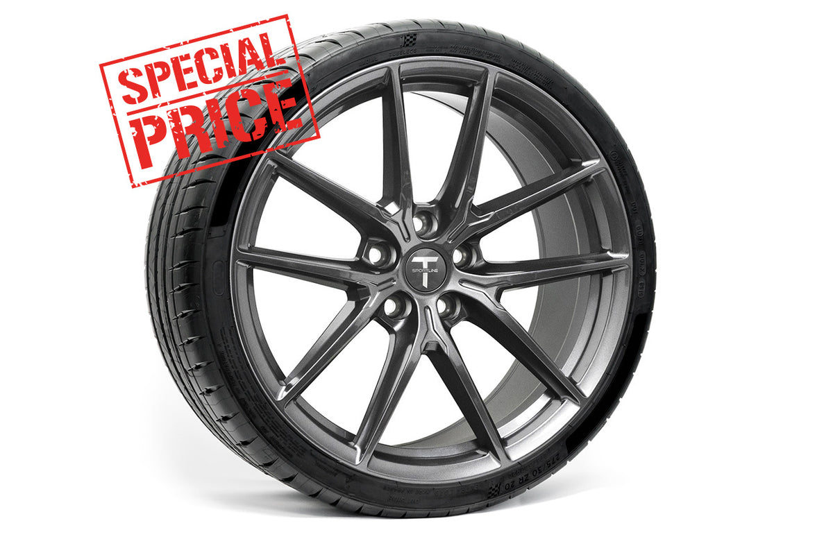 Tesla Model 3 TSF 20&quot; Wheel and Tire Package (Set of 4) Open Box Special!