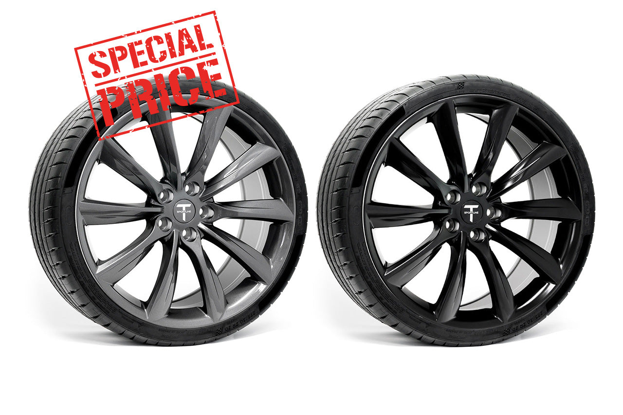 Tesla Model 3 TST 20" Wheel and Tire Package (Set of 4) Overstock Blowout Special!
