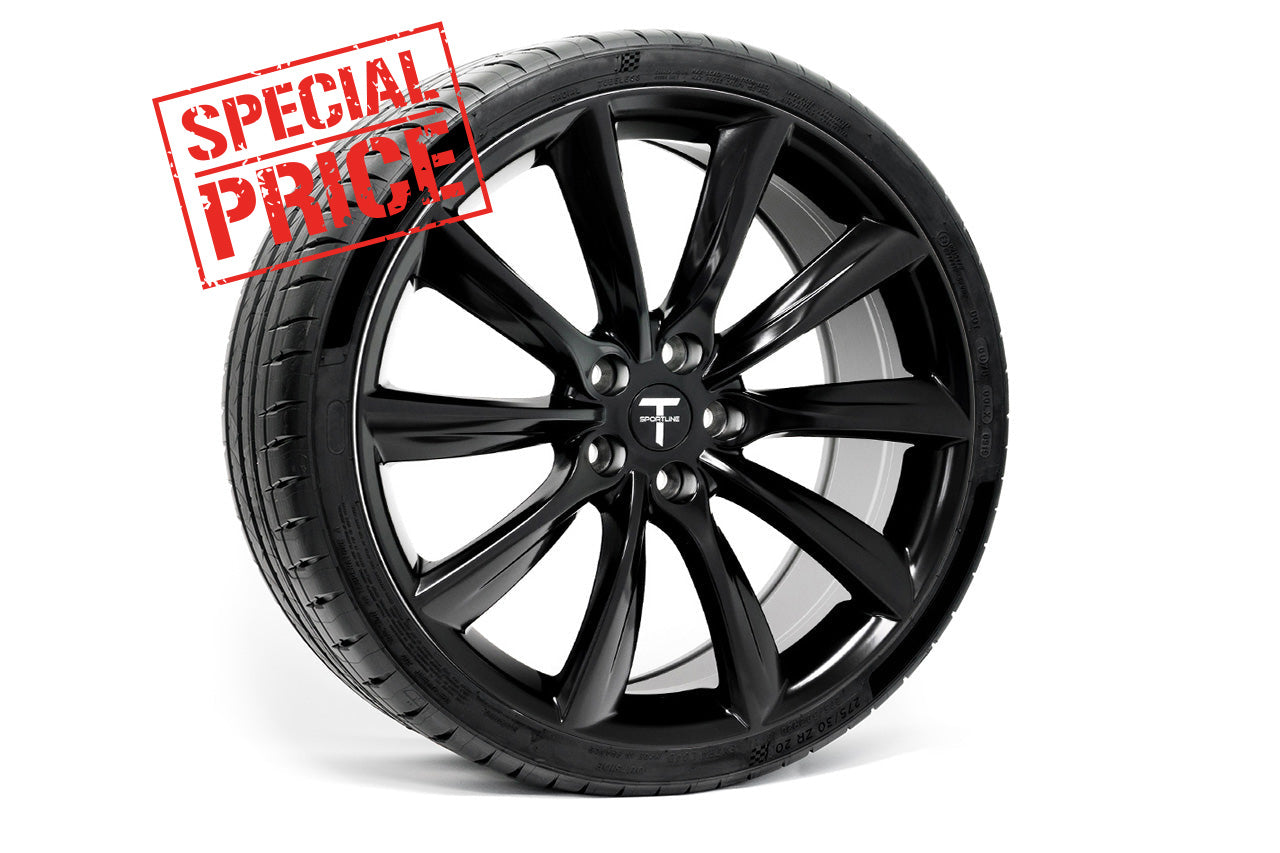 Tesla Model 3 TST 20" Wheel and Tire Package (Set of 4) Overstock Blowout Special!