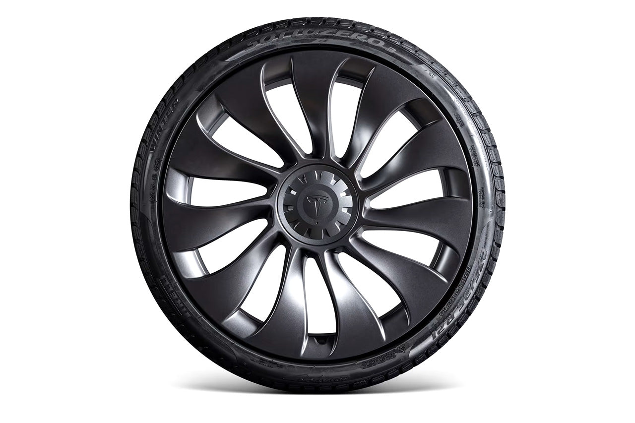 Tesla Model Y 21" Überturbine Factory Wheel and Pirelli Winter Tire Package