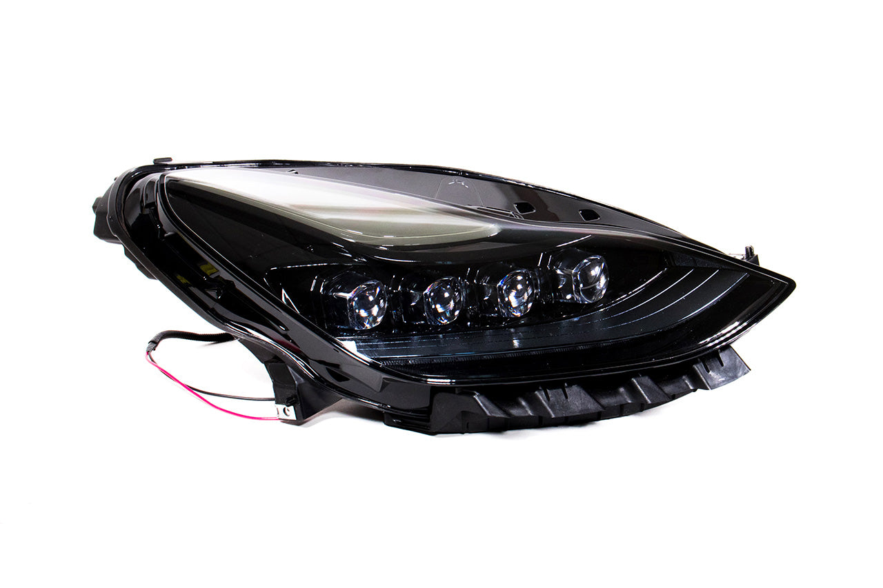 Tesla Model 3/Y AlphaRex NOVA-Series LED Projector Headlights Open Box Special! (Used for Display & Media)