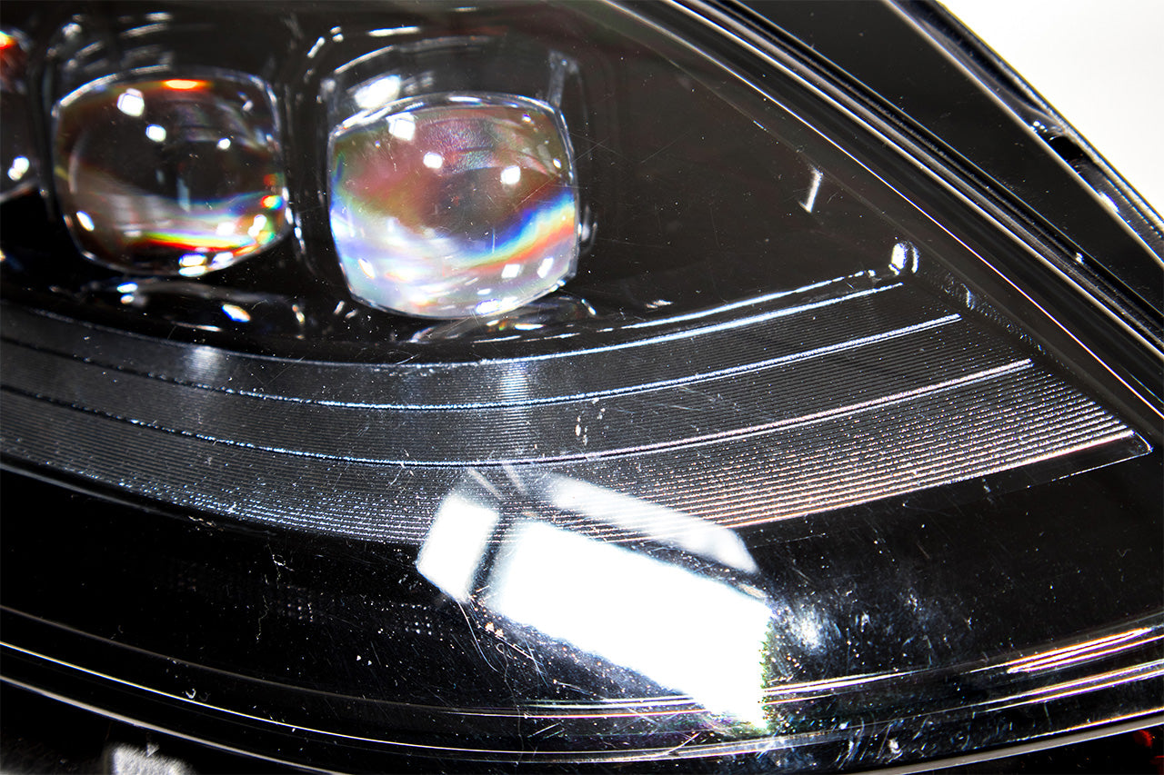 Tesla Model 3/Y AlphaRex NOVA-Series LED Projector Headlights Open Box Special! (Used for Display & Media)