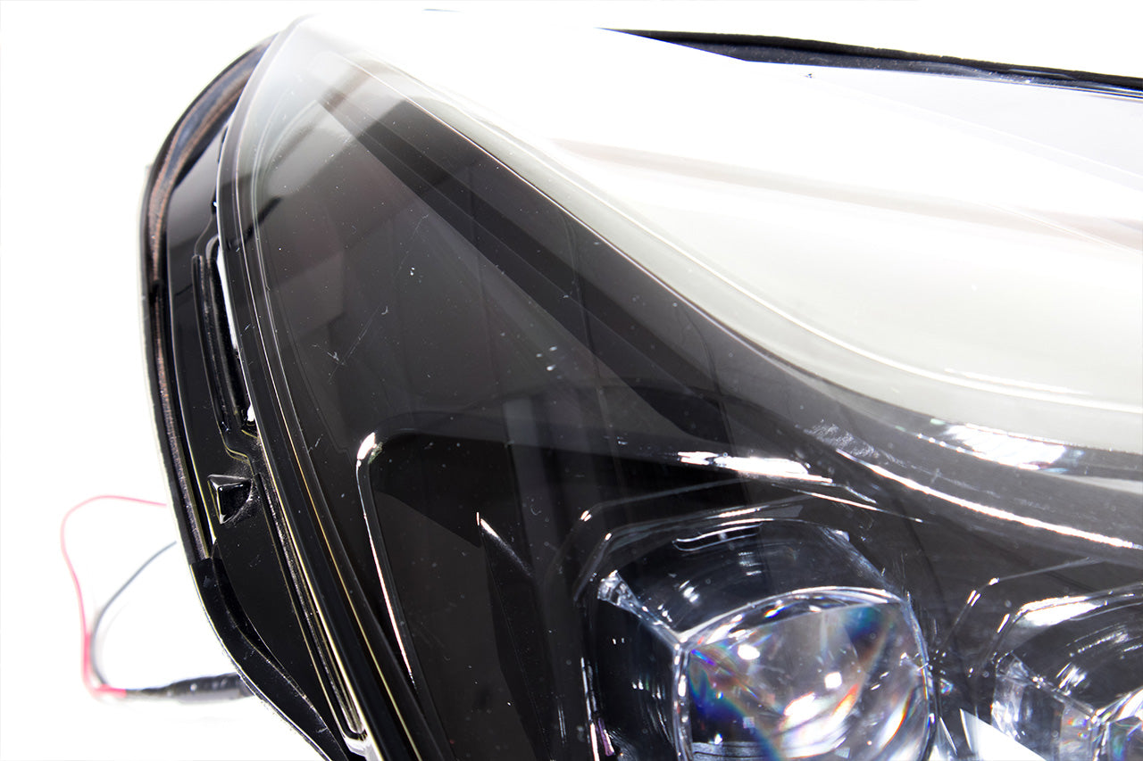 Tesla Model 3/Y AlphaRex NOVA-Series LED Projector Headlights Open Box Special! (Used for Display & Media)