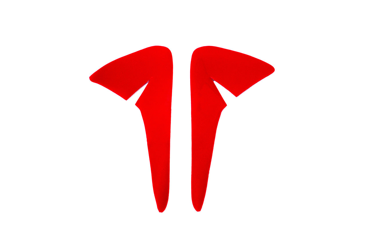 Tesla Model X Long Range & Plaid Precision Carbon Fiber Fender Camera Covers (Set of 2)