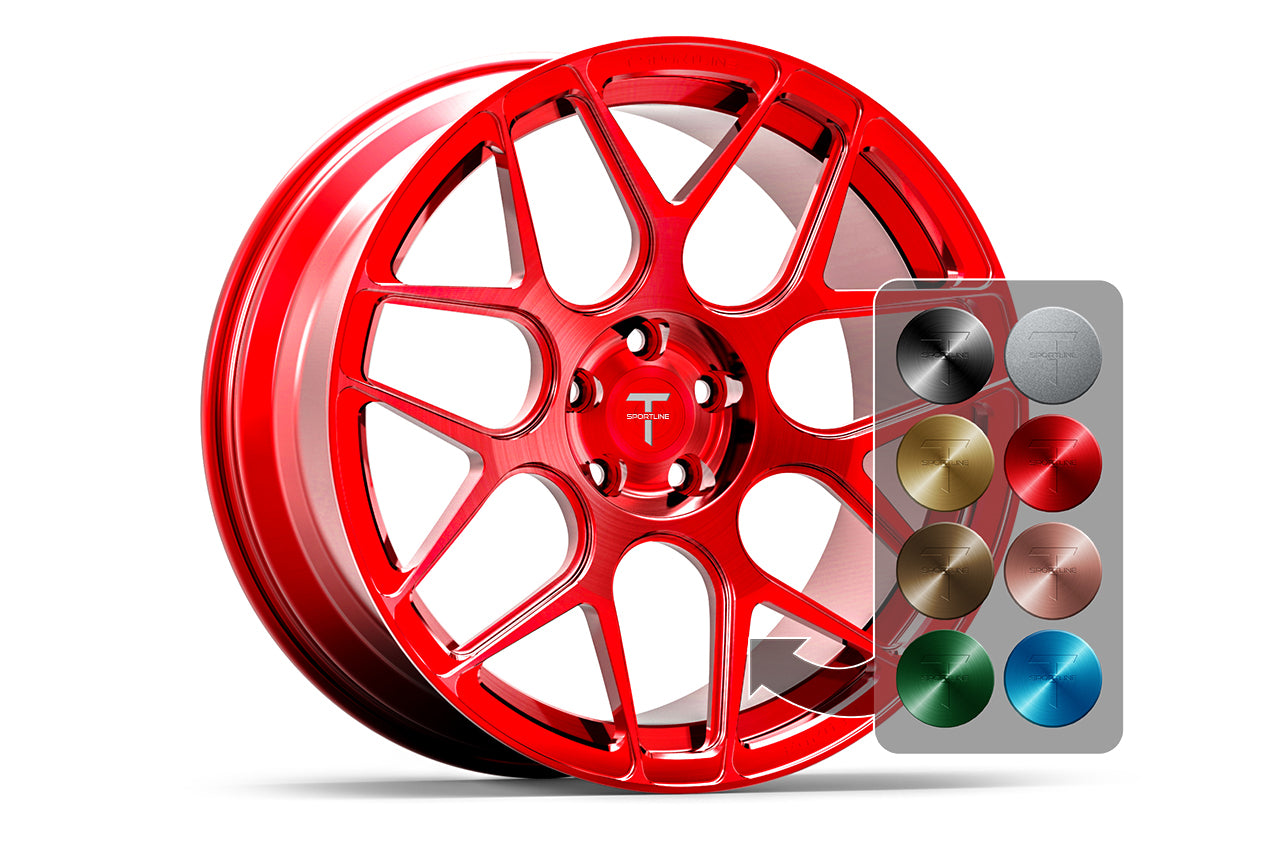 MX117 22" Tesla Model X Long Range & Plaid Wheel (Set of 4)