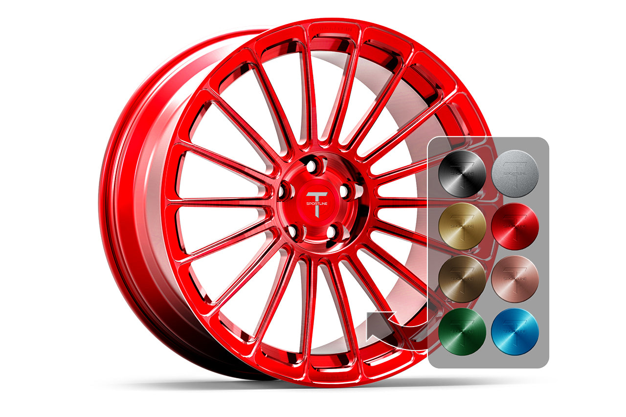 TS118 21" Tesla Model S Long Range & Plaid Wheel (Set of 4)