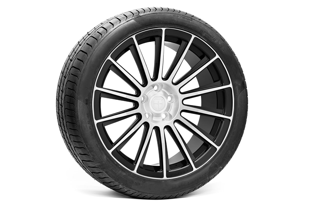 TS114 20" Tesla Model S Long Range & Plaid Wheel and Tire Package (Set of 4)