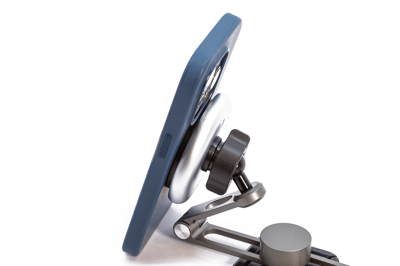 Tesla Cybertruck Adjustable MagSafe Apple iPhone Mount & Wireless Charger