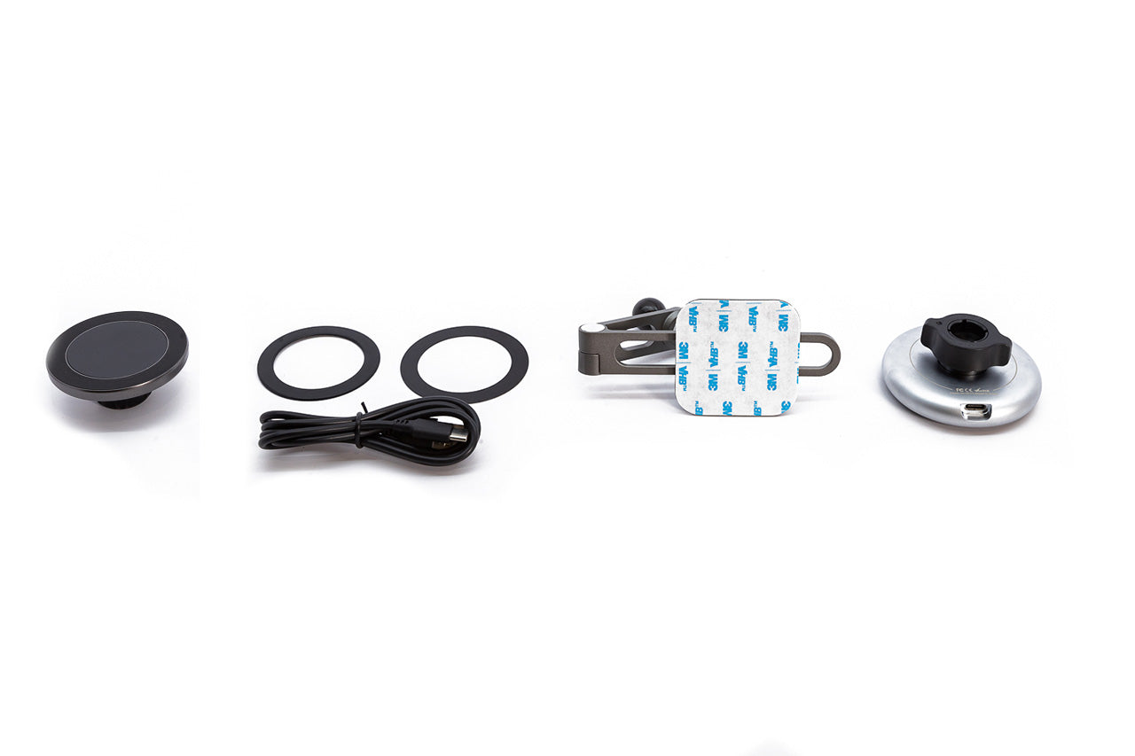 Tesla Cybertruck Adjustable MagSafe Apple iPhone Mount & Wireless Charger