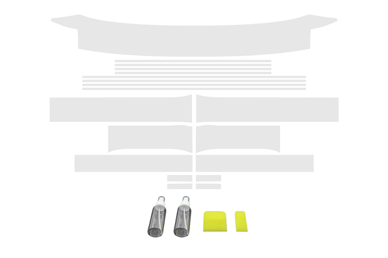 Tesla Model S (2021+) DIY Paint Protection Film (PPF) Kit for High Wear Areas