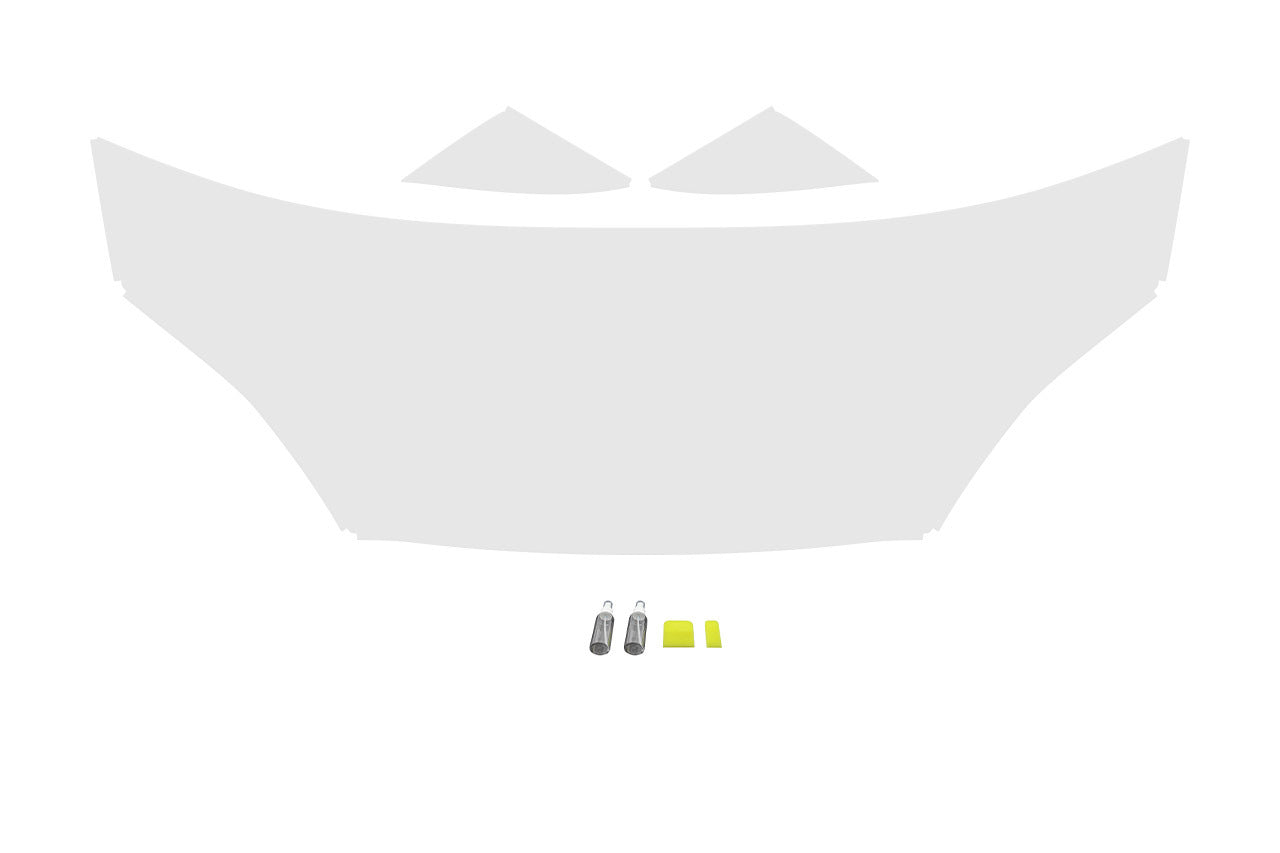 Tesla Model S (2021+) DIY Paint Protection Film (PPF) Kit for Partial Hood and Fenders Coverage