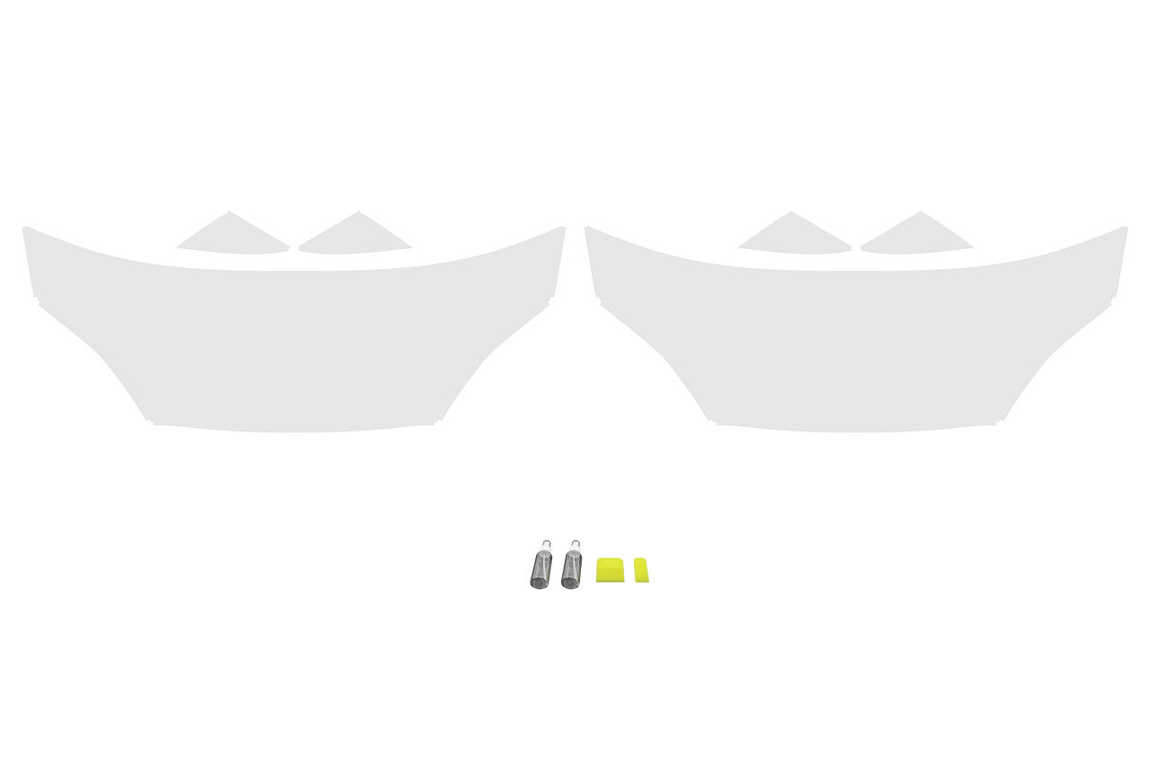 Tesla Model S (2021+) DIY Paint Protection Film (PPF) Kit for Partial Hood and Fenders Coverage