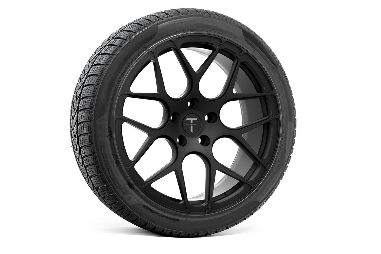 TS117 19" Tesla Model S Long Range & Plaid Replacement Wheel and Tire