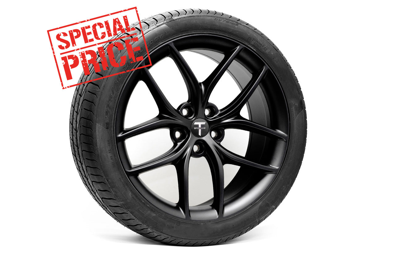 Tesla Model S TS5 20" Wheel and Tire Package (Set of 4) Overstock Blowout Special!