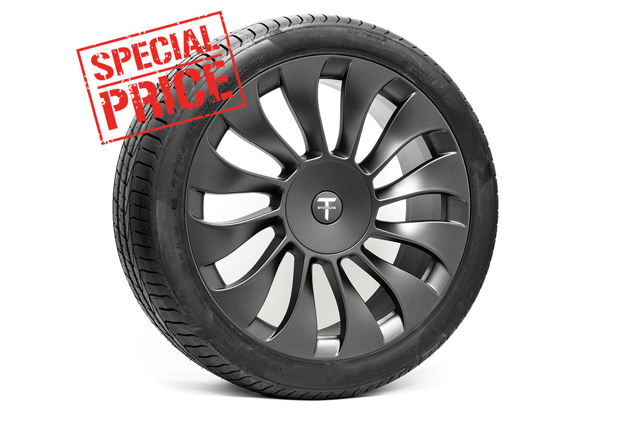 Tesla Model S TSV 20" Wheel and Tire Package (Set of 4) Open Box Special!
