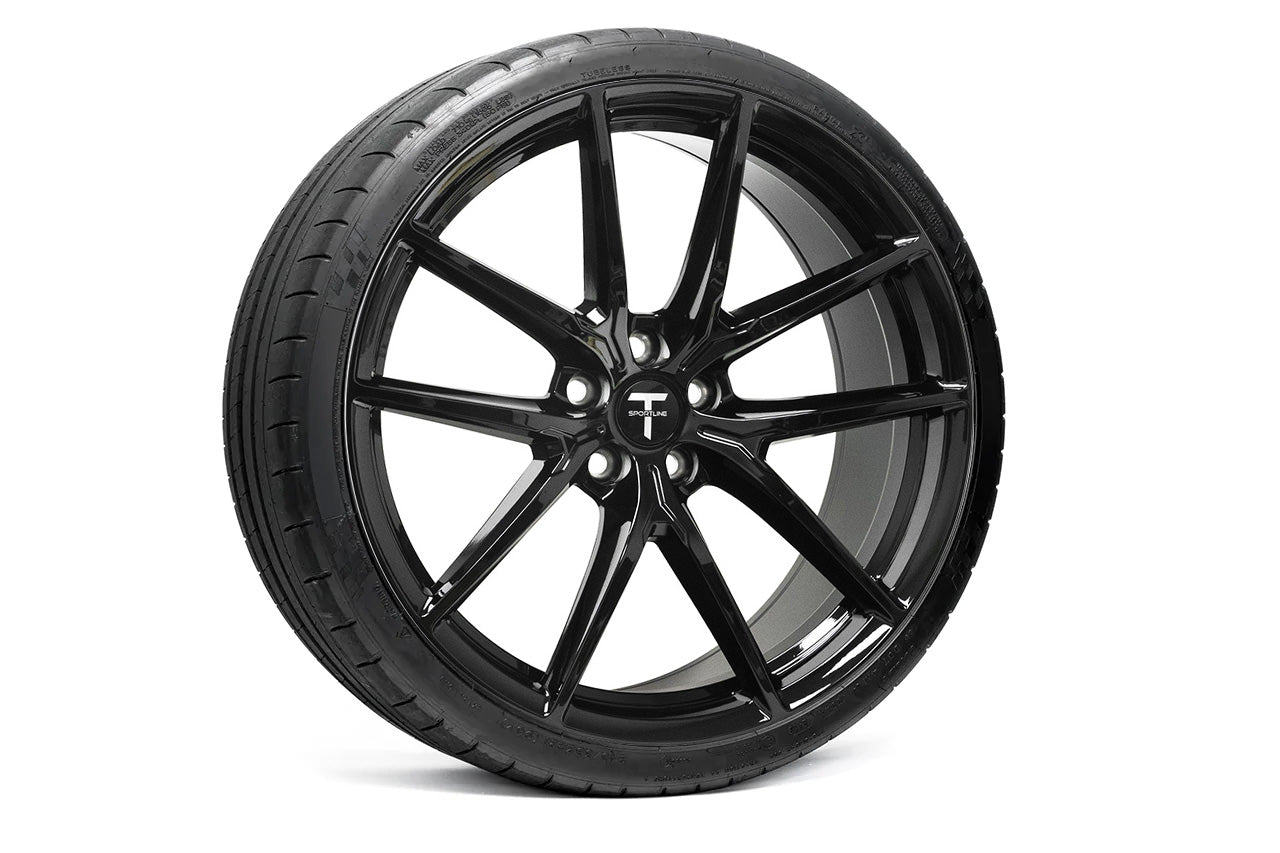 Tesla Model S Long Range & Plaid TSF 21" Wheel and Tire Package (Set of 4) Open Box Special!
