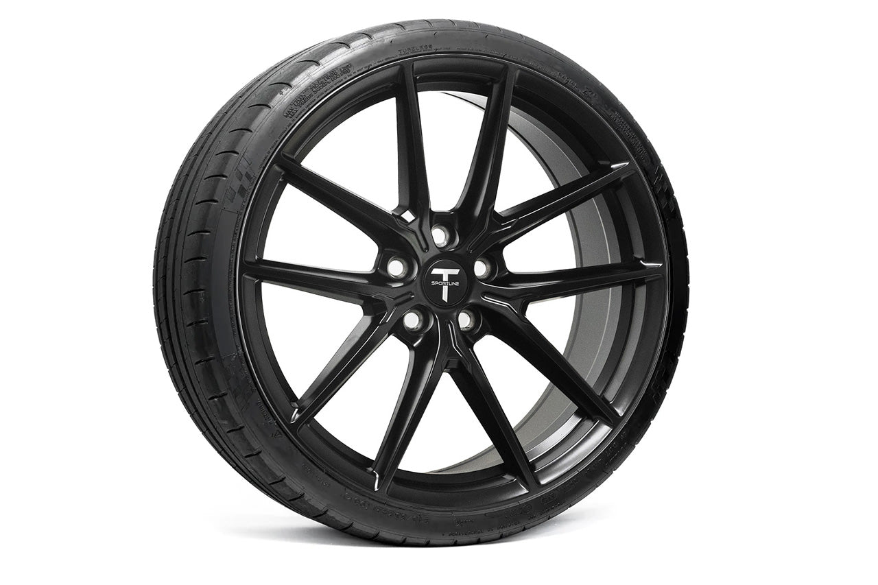 Tesla Model S Long Range & Plaid TSF 21" Wheel and Tire Package (Set of 4) Open Box Special!