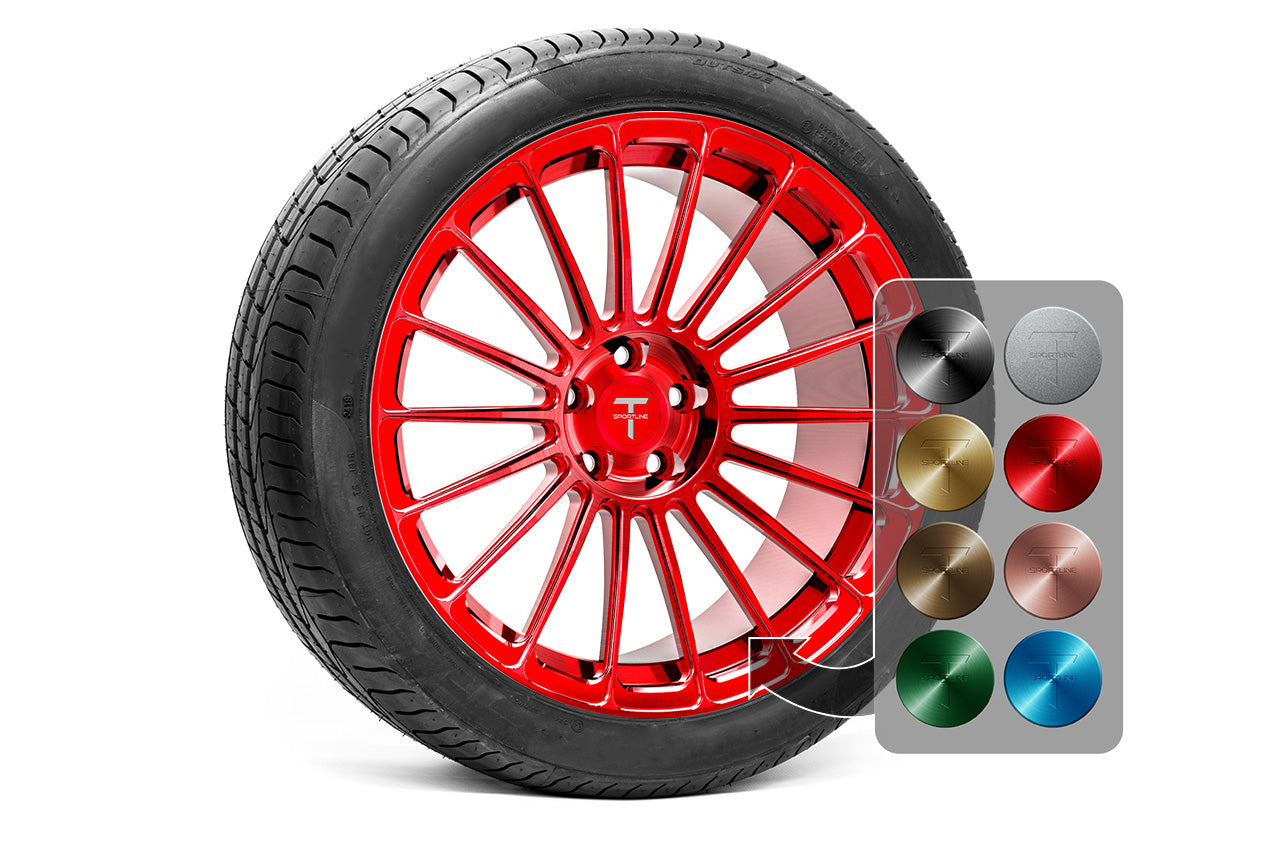 Tesla Model S Long Range & Plaid TS118 20" Wheel and Tire Package (Set of 4) Open Box Special!