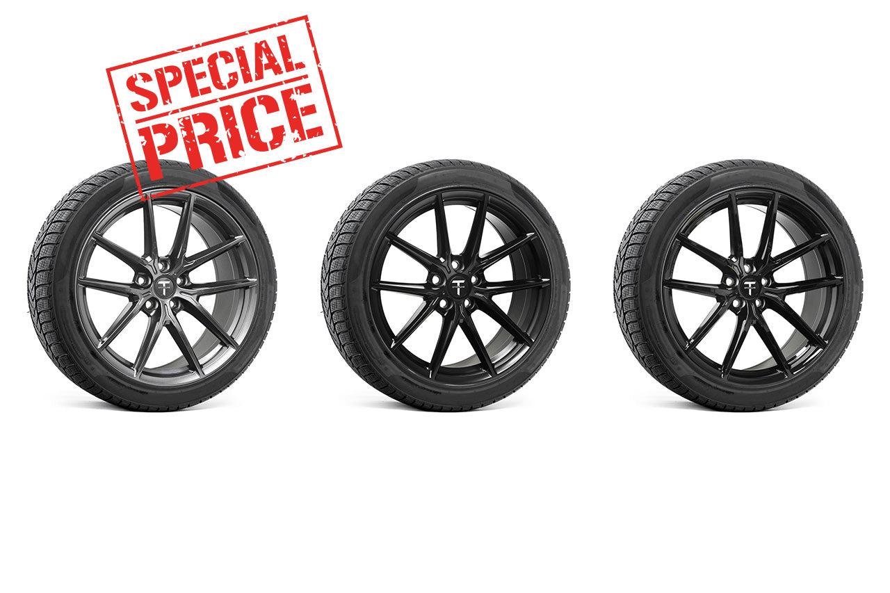 Tesla Model Y TSF 19" Wheel and Tire Package (Set of 4) Open Box Special!