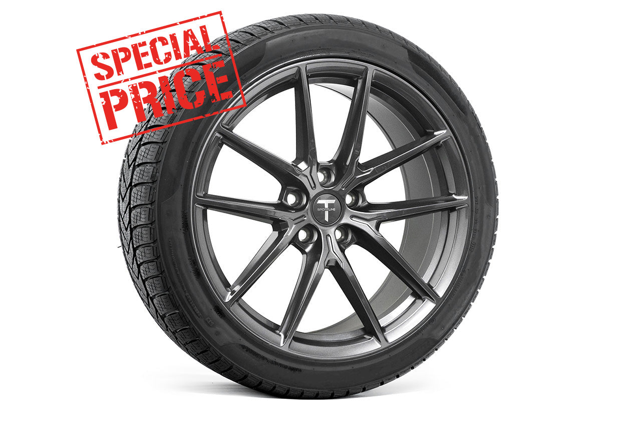 Tesla Model S Long Range & Plaid TSF 19" Wheel and Tire Package (Set of 4) Overstock Blowout Special!