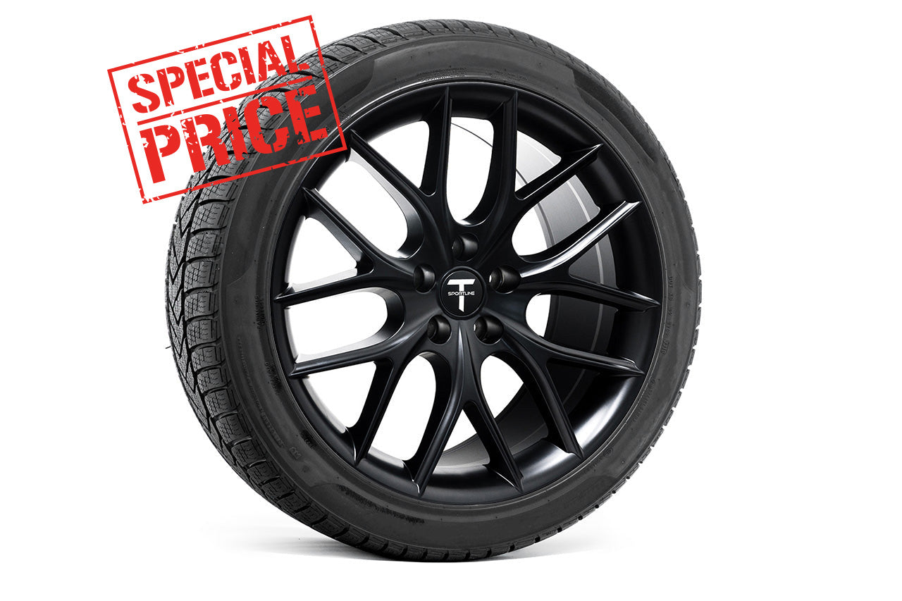 Tesla Model S Long Range & Plaid TSR 19" Wheel and Tire Package (Set of 4) Open Box Special!