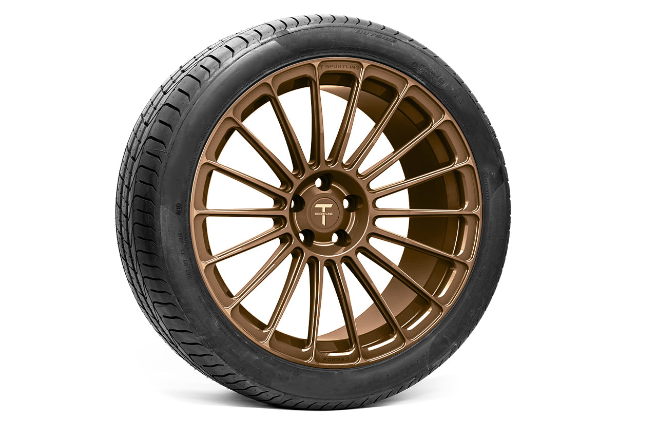 Tesla Model S Long Range & Plaid TS118 20" Wheel and Tire Package (Set of 4) Open Box Special!