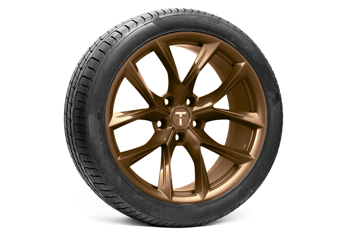 TSSF 20" Tesla Model S Long Range & Plaid Wheel and Tire Package (Set of 4)