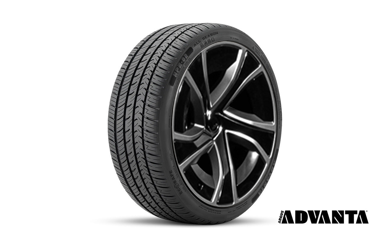 Tesla Model X - Mounted, Balanced & Installed Set of 4 New Tires (Advanta HPZ-02 All Season Performance)