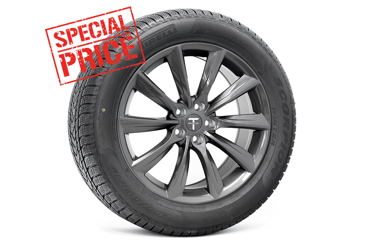 Tesla Model X TST 19" Wheel and Tire Package (Set of 4) Open Box Special!