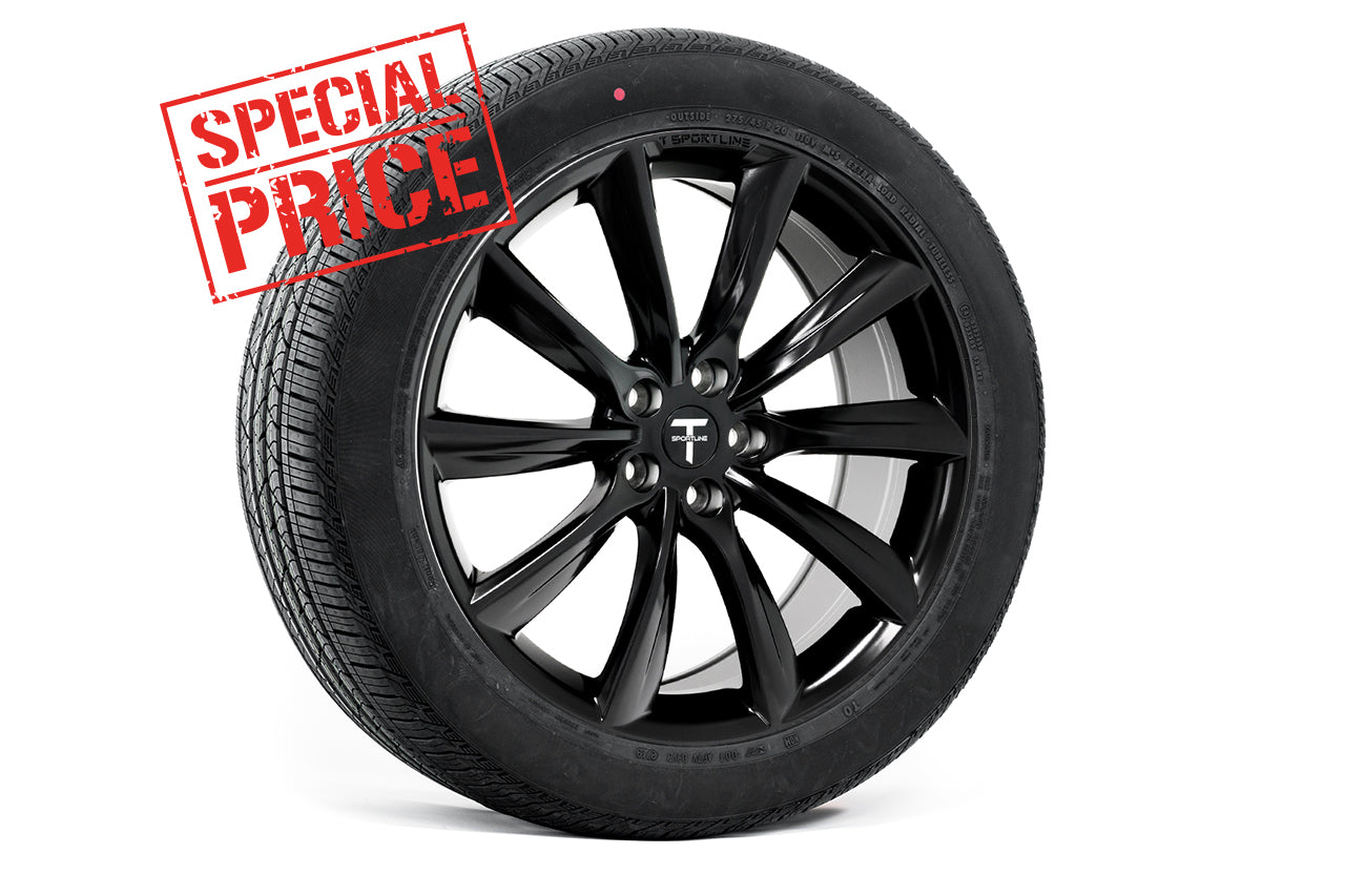 Tesla Model X TST 20" Wheel and Tire Package (Set of 4) Overstock Blowout Special!