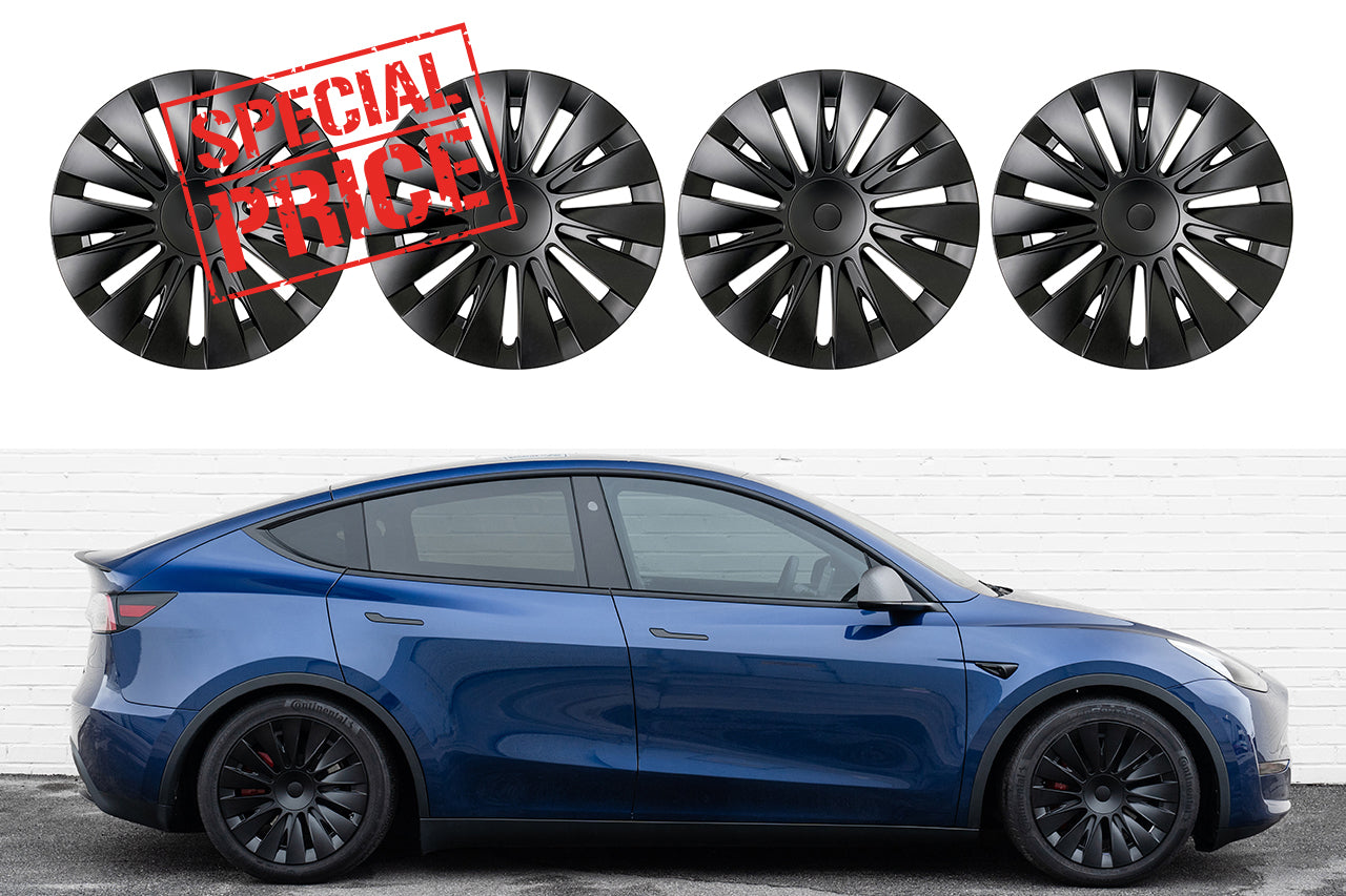 Tesla Model Y TSY14i Induction Styled Aero Wheel Cover for 19" Factory Tesla Wheel Open Box Special!