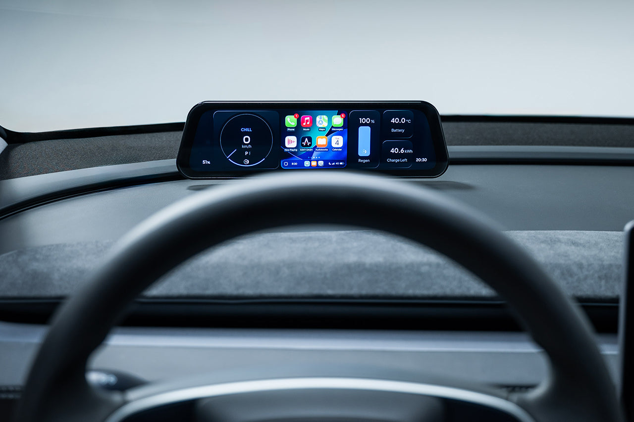 S3XY Dash for Tesla Model 3 / Y Dashboard - Carplay and Android Auto