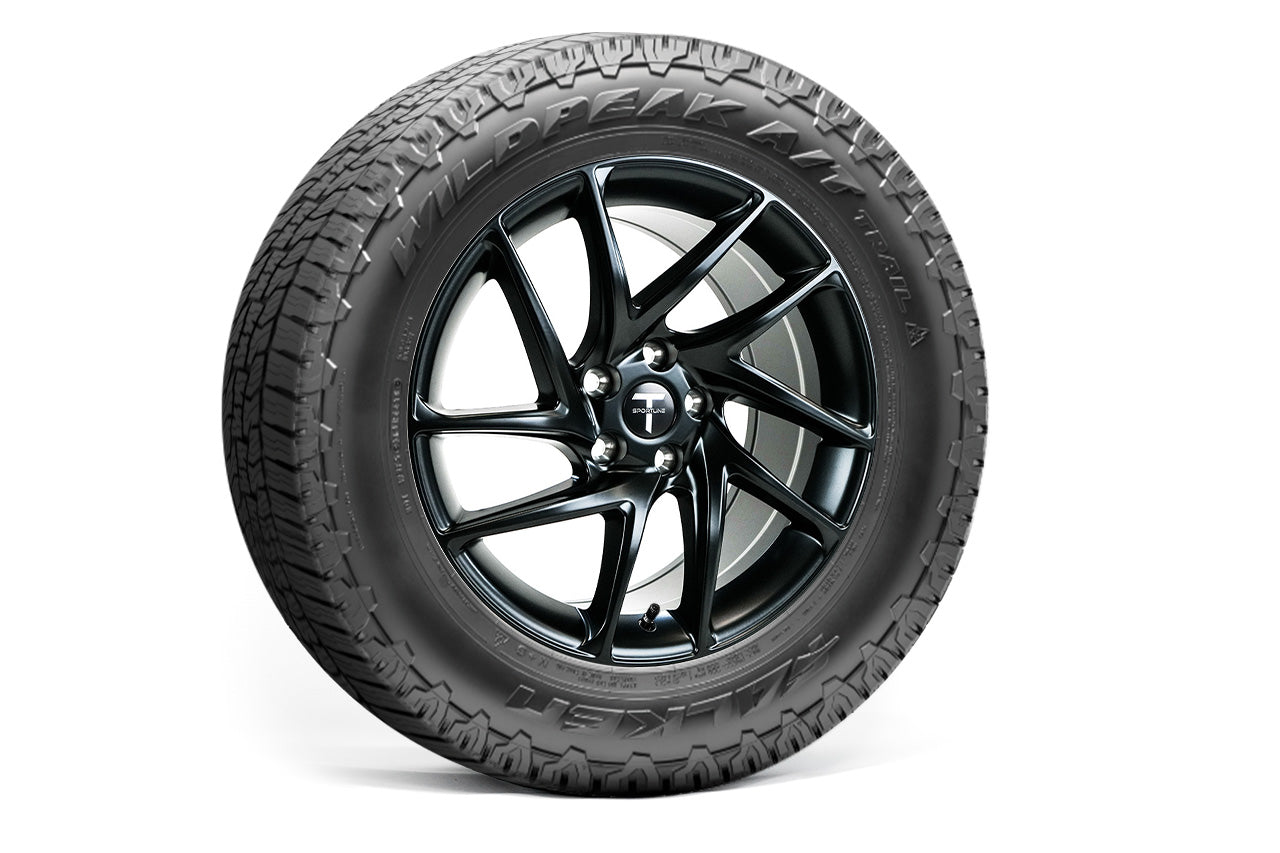 TSH Directional 18" Tesla Model Y Overland Adventure Wheel And Tire Package (Set Of 4)