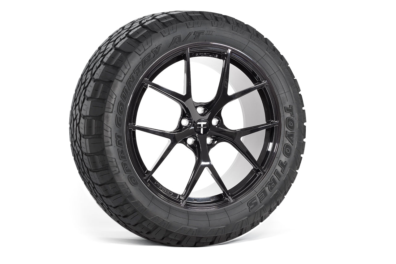 TXL115 18" Tesla Model Y Fully Forged Lightweight Tesla Overland Wheel and Tire Package (Set of 4)
