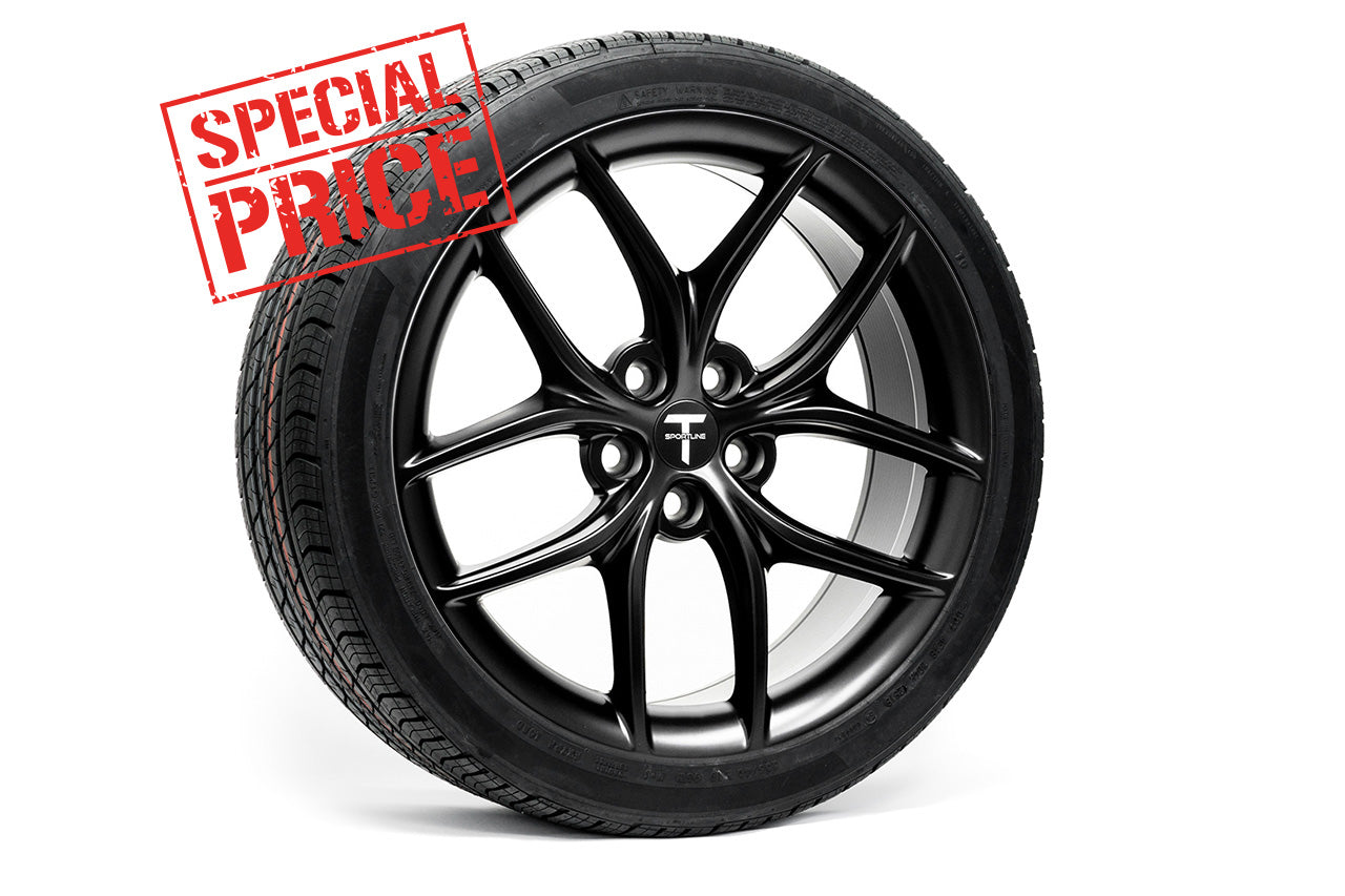 Tesla Model 3 TS5 19" Wheel and Tire Package (Set of 4) Open Box Special!