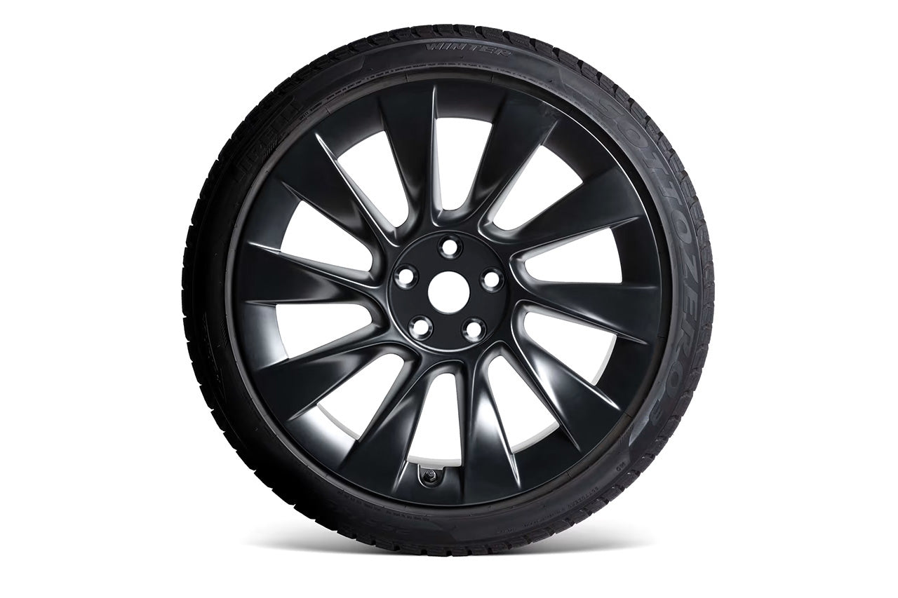 Tesla Model Y 20" Induction Wheel and Pirelli Winter Tire Package (Set of 4)