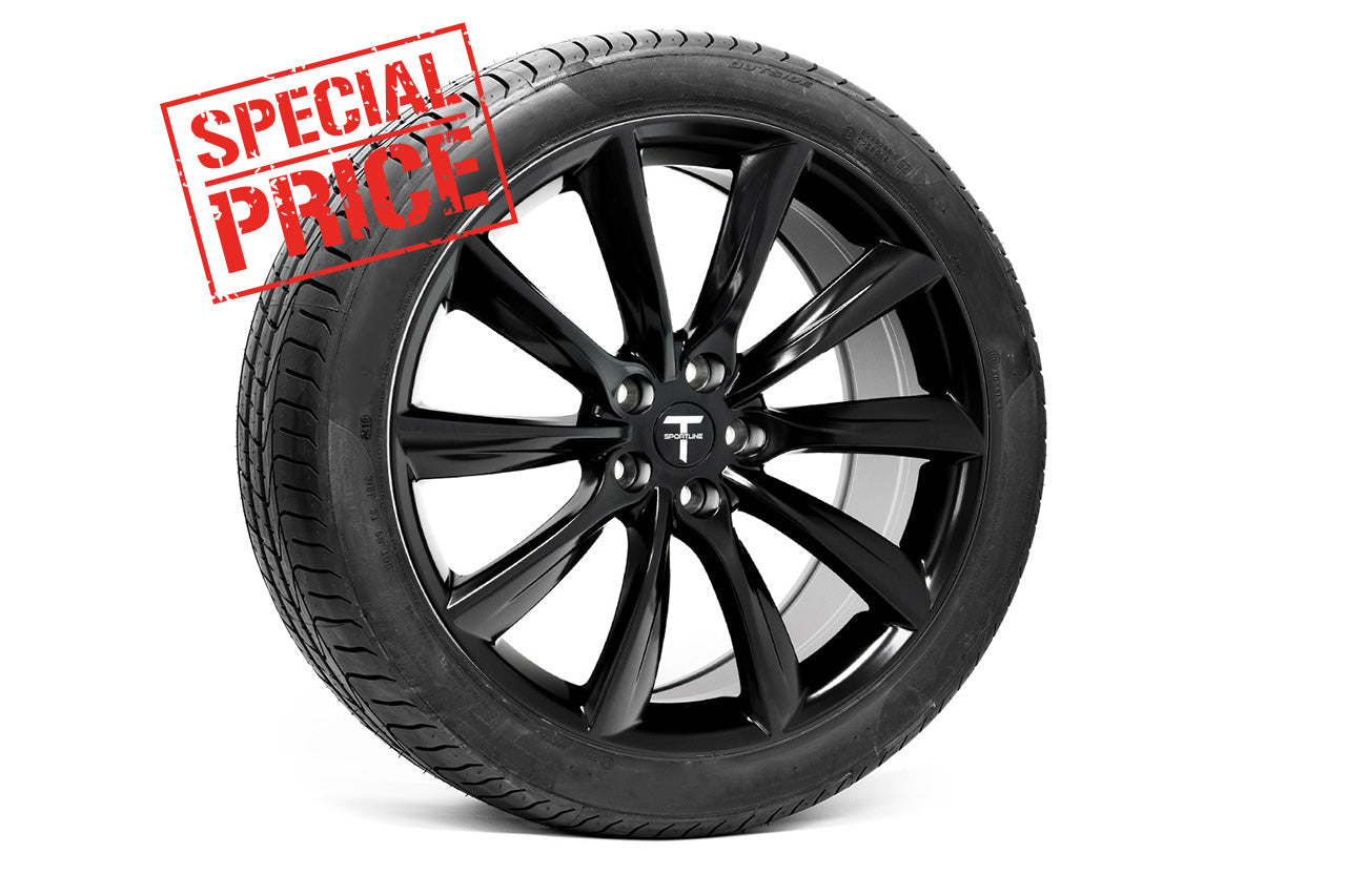 Tesla Model S Long Range & Plaid TST 20" Wheel and Tire Package (Set of 4) Open Box Special!