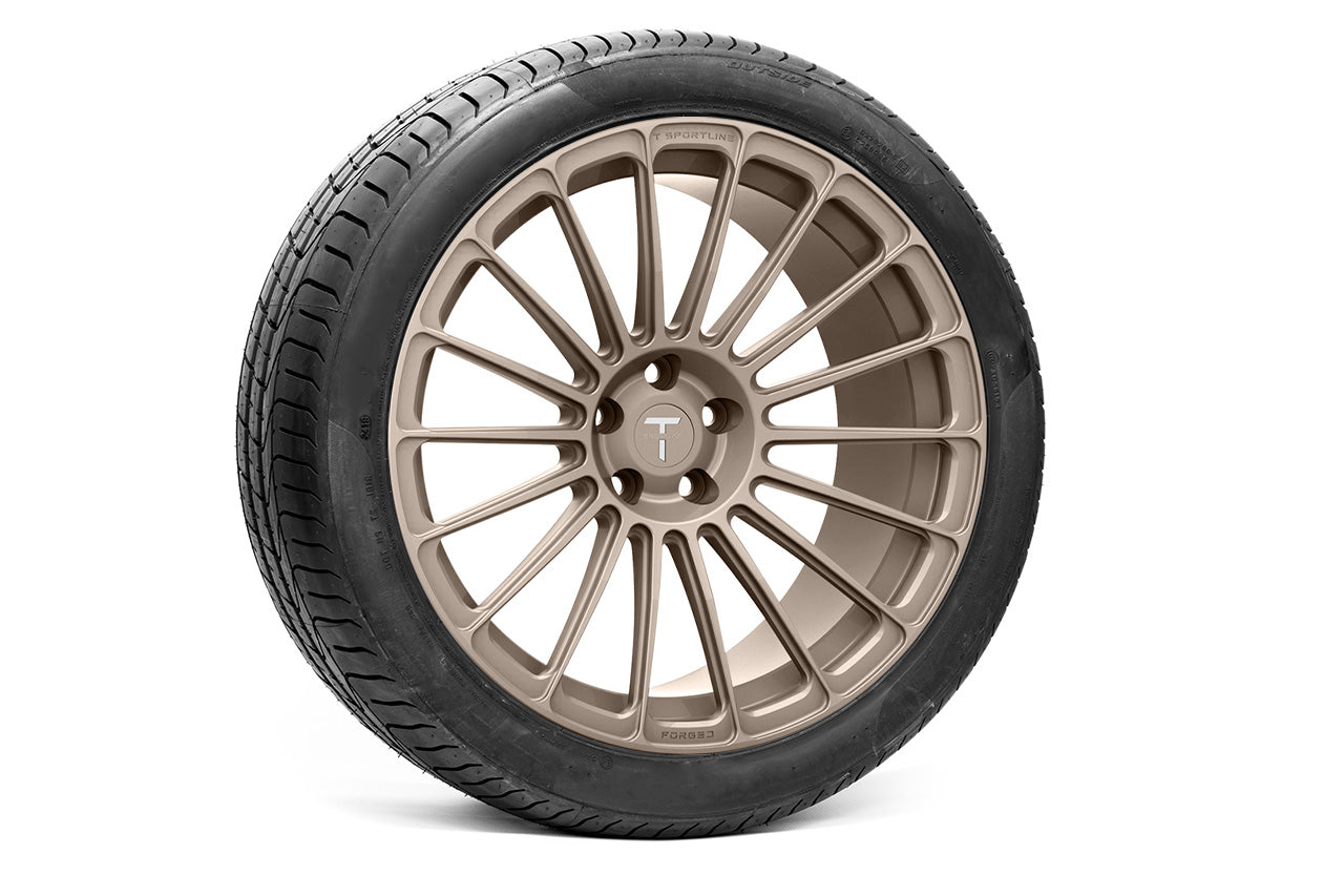 Tesla Model S Long Range & Plaid TS118 20" Wheel and Tire Package (Set of 4) Open Box Special!