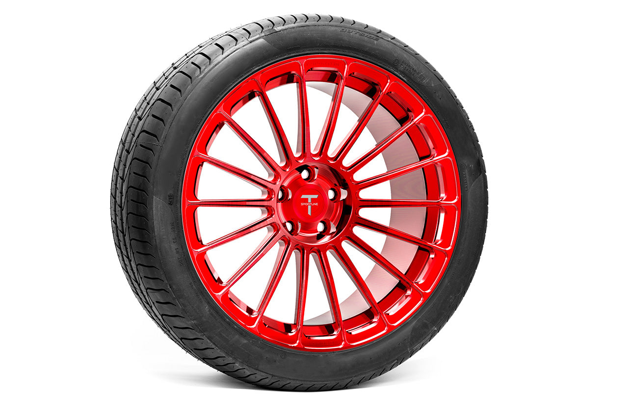 Tesla Model S Long Range & Plaid TS118 20" Wheel and Tire Package (Set of 4) Open Box Special!