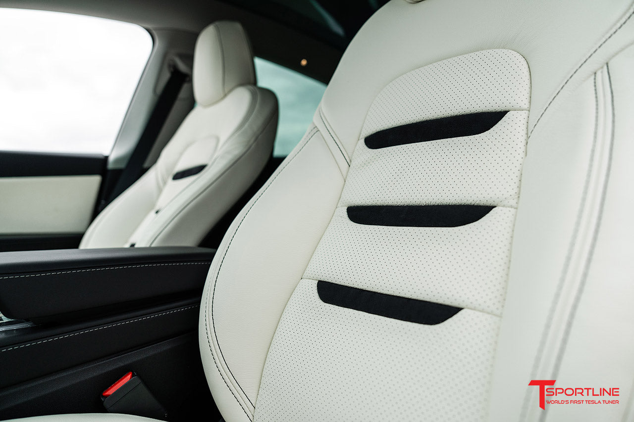 Tesla Model Y 5 Seat Interior Upgrade Kit - Insignia Design - Perforated